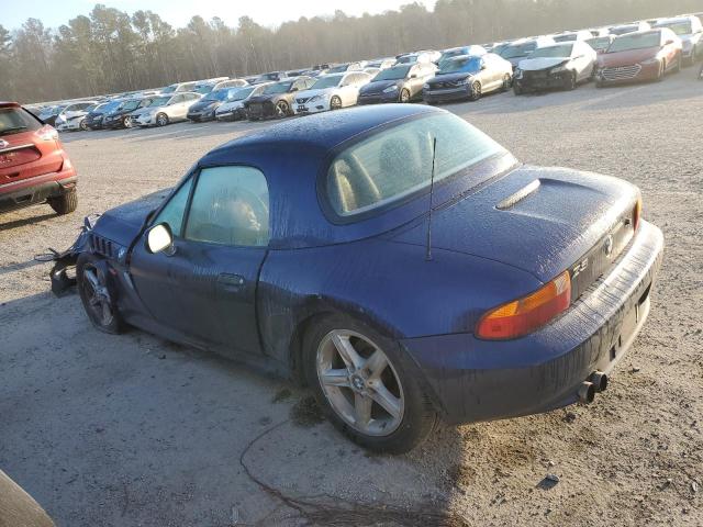 4USCJ3328WLC11699 - 1998 BMW Z3 1.9 2.8 BLUE photo 2