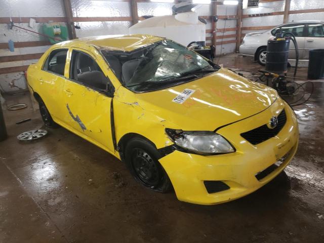 JTDBL40E399067347 - 2009 TOYOTA COROLLA BASE YELLOW photo 4