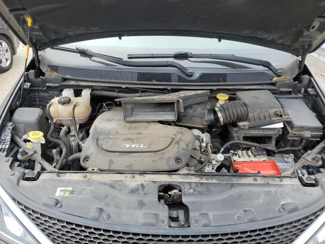 2C4RC1BG0HR613011 - 2017 CHRYSLER PACIFICA TOURING L BLACK photo 12