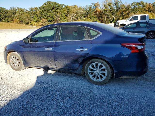 3N1AB7AP6JY224130 - 2018 NISSAN SENTRA S BLUE photo 2