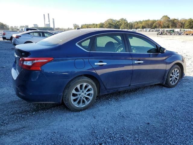 3N1AB7AP6JY224130 - 2018 NISSAN SENTRA S BLUE photo 3