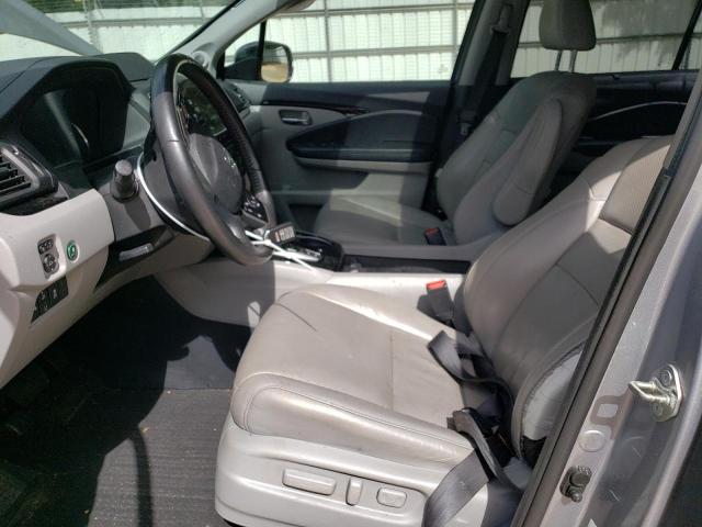 5FNYF6H00KB056534 - 2019 HONDA PILOT ELITE SILVER photo 7