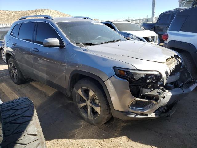 1C4PJMDX9KD186739 - 2019 JEEP CHEROKEE LIMITED SILVER photo 4