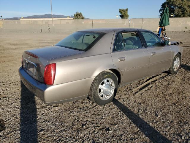 1G6KD54Y04U217902 - 2004 CADILLAC DEVILLE TAN photo 3