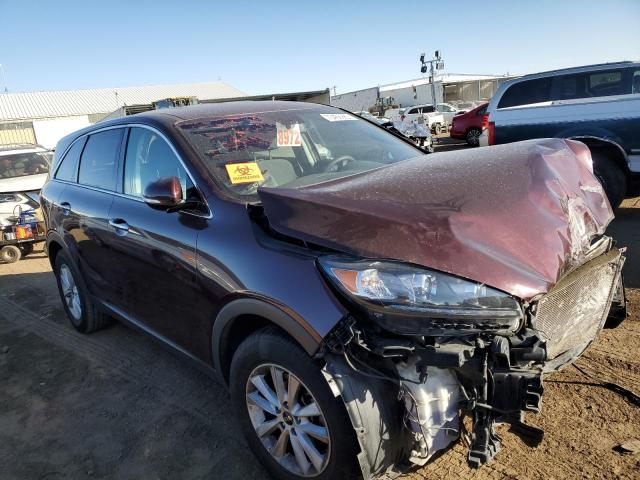 5XYPG4A58LG629273 - 2020 KIA SORENTO S BURGUNDY photo 4