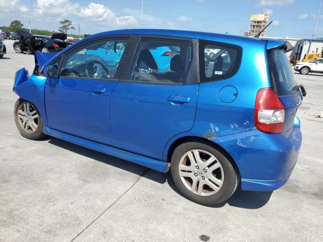 JHMGD38627S010507 - 2007 HONDA FIT S 蓝色 照片 2