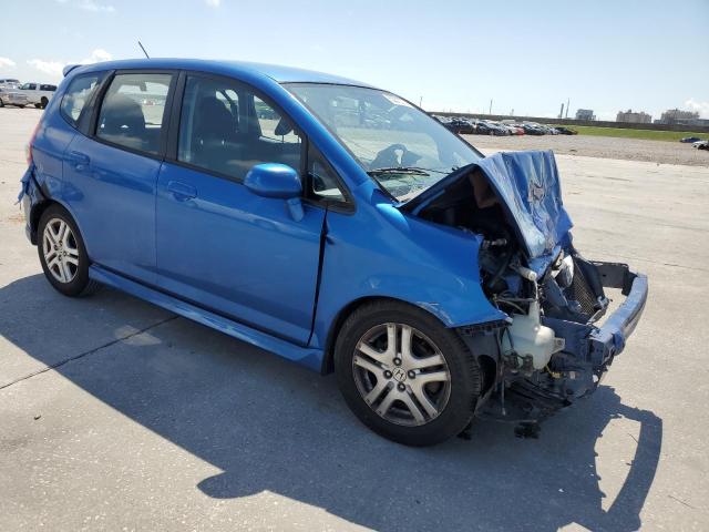 JHMGD38627S010507 - 2007 HONDA FIT S 蓝色 照片 4