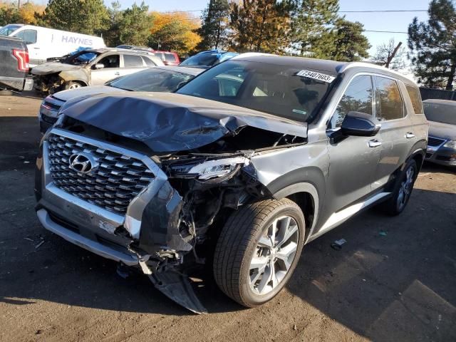 KM8R4DHE2LU068960 - 2020 HYUNDAI PALISADE SEL GRAY photo 1