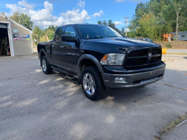 1D7RV1GT5BS561127 - 2011 DODGE RAM 1500 BLACK photo 1