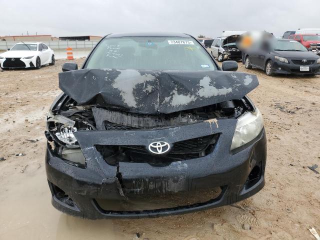 1NXBU4EE8AZ207749 - 2010 TOYOTA COROLLA BASE BLACK photo 5