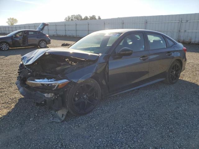 2HGFE2F53NH564952 - 2022 HONDA CIVIC SPORT გრაფიტი ფოტო 1