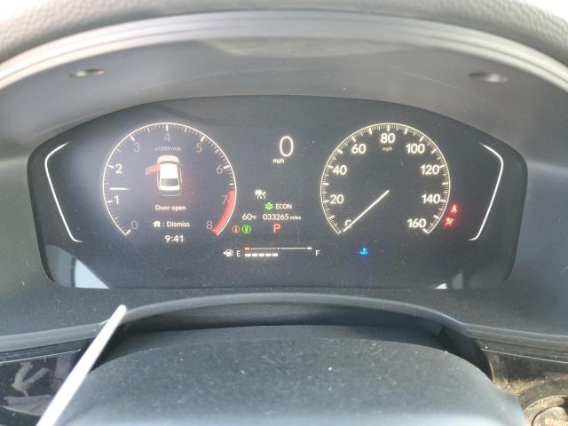 2HGFE2F53NH564952 - 2022 HONDA CIVIC SPORT გრაფიტი ფოტო 9