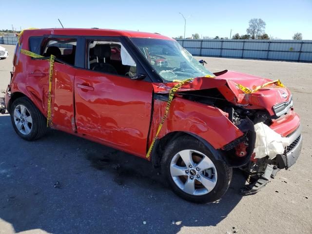 KNDJN2A27K7662525 - 2019 KIA SOUL RED photo 4