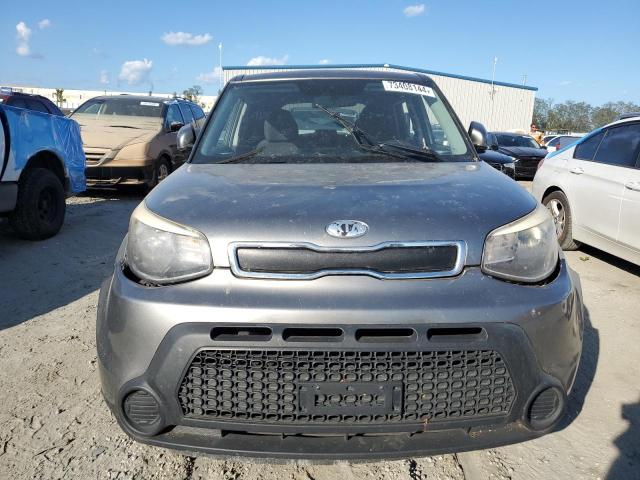 KNDJN2A25E7091511 - 2014 KIA SOUL GRAY photo 5