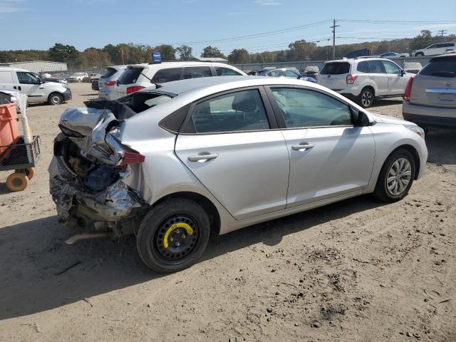 3KPC24A67ME146233 - 2021 HYUNDAI ACCENT SE SILVER photo 3