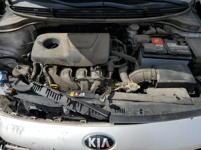 3KPA24AB4JE068140 - 2018 KIA RIO LX SILVER photo 11