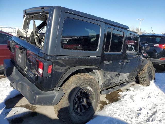 1C4HJXDG7JW110476 - 2018 JEEP WRANGLER U SPORT Чорний фото 3
