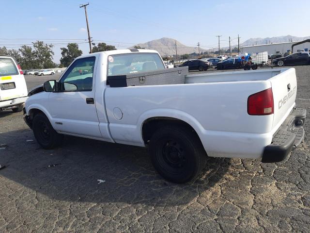 1GCCS145928207039 - 2002 CHEVROLET S TRUCK S10 WHITE photo 2