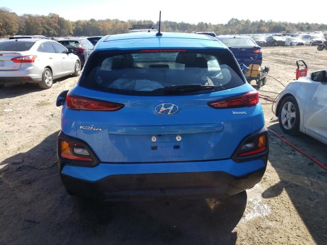 KM8K12AA0KU323027 - 2019 HYUNDAI KONA SE BLUE photo 6