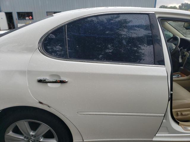 JTHBA30G355123658 - 2005 LEXUS ES 330 WHITE photo 10