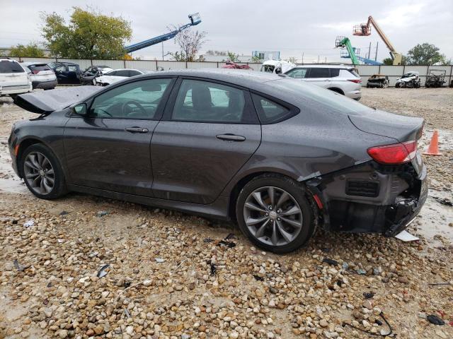 1C3CCCBB8FN559834 - 2015 CHRYSLER 200 S GRAY photo 2