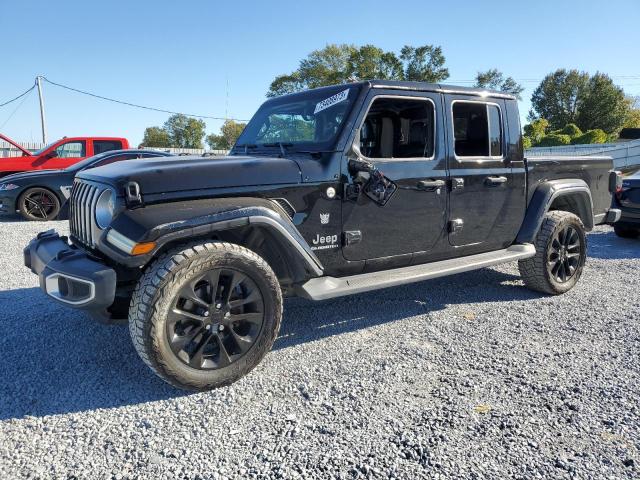 1C6HJTFG8ML544845 - 2021 JEEP GLADIATOR OVERLAND BLACK photo 1