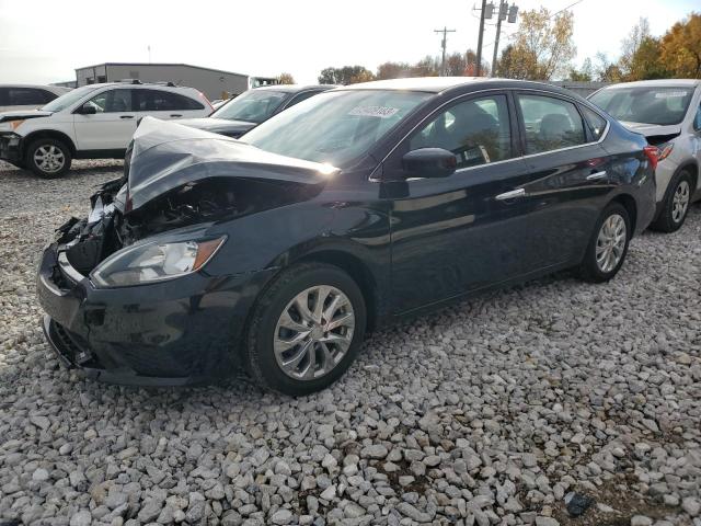 3N1AB7AP3KY295691 - 2019 NISSAN SENTRA S BLACK photo 1