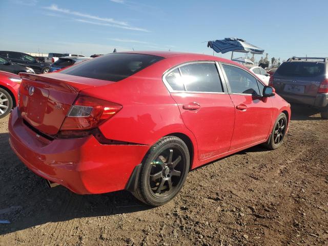 2HGFB6E54CH706434 - 2012 HONDA CIVIC SI RED photo 3