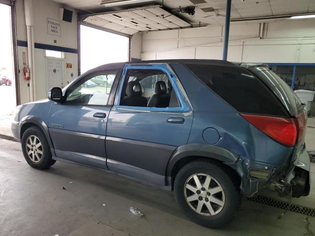 3G5DB03E82S571158 - 2002 BUICK RENDEZVOUS CX BLUE photo 2