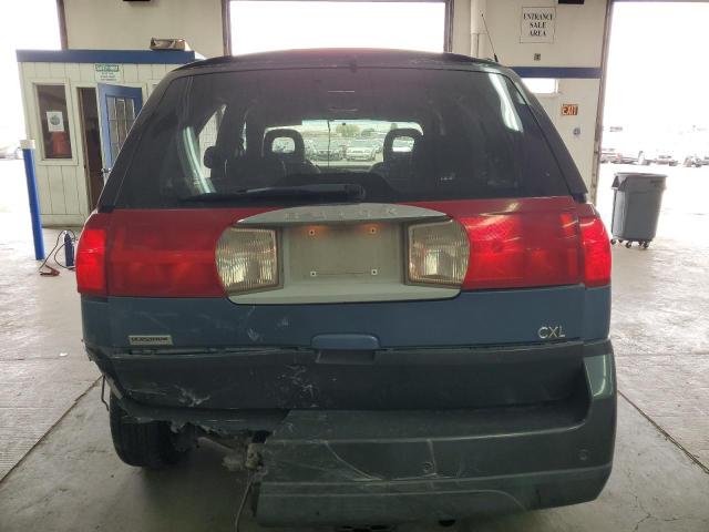 3G5DB03E82S571158 - 2002 BUICK RENDEZVOUS CX BLUE photo 6