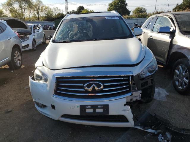 5N1AL0MM1FC556992 - 2015 INFINITI QX60 WHITE photo 5