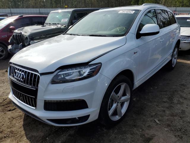 WA1DGAFE9ED019209 - 2014 AUDI Q7 PRESTIGE WHITE photo 1