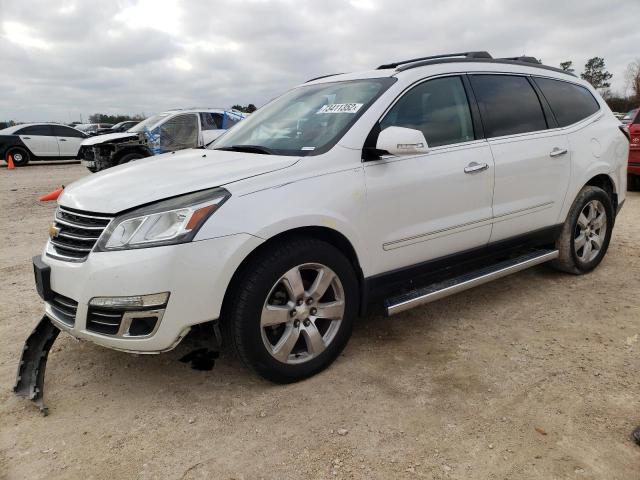 1GNKRJKDXGJ164646 - 2016 CHEVROLET TRAVERSE LTZ WHITE photo 1