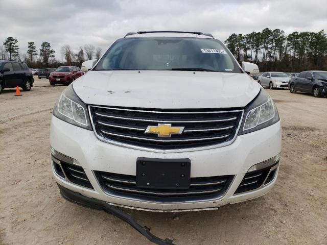 1GNKRJKDXGJ164646 - 2016 CHEVROLET TRAVERSE LTZ WHITE photo 5