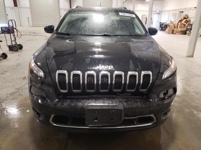 1C4PJMDSXFW630323 - 2015 JEEP CHEROKEE LIMITED BLACK photo 5