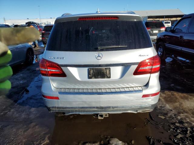 4JGDF6EE5JB104394 - 2018 MERCEDES-BENZ GLS 450 4MATIC SILVER photo 6