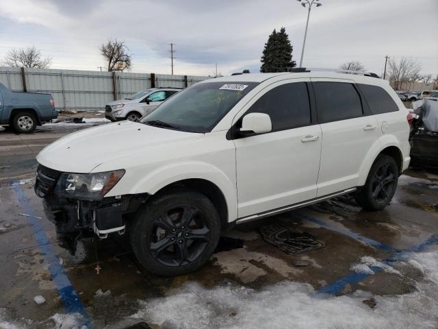 3C4PDDGG7JT499462 - 2018 DODGE JOURNEY 4D CROSSROAD WHITE photo 1