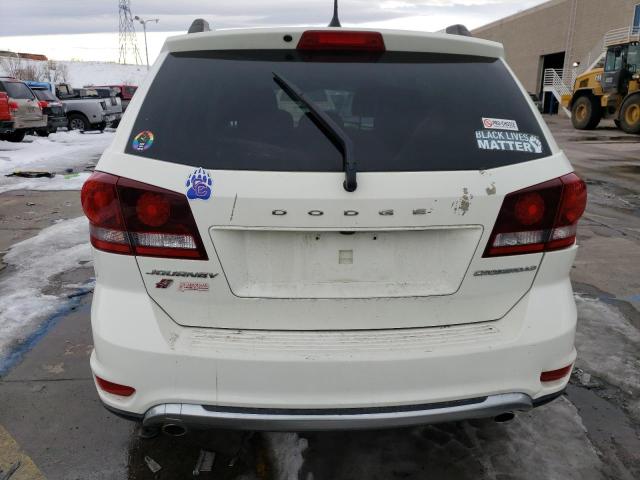 3C4PDDGG7JT499462 - 2018 DODGE JOURNEY 4D CROSSROAD WHITE photo 6