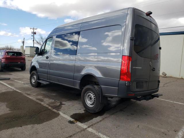 W1W4EBVY7NT104735 - 2022 MERCEDES-BENZ SPRINTER 2500 GRAY photo 2