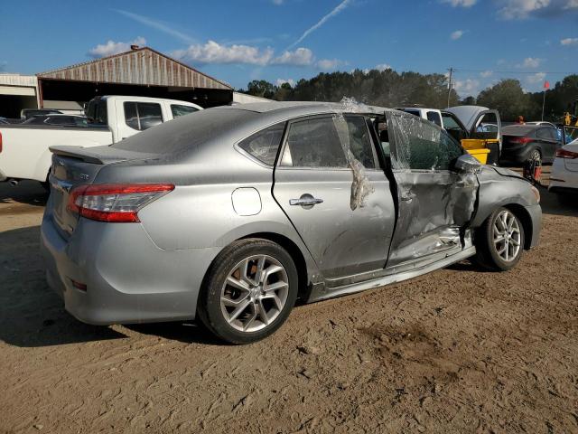 3N1AB7AP1DL684510 - 2013 NISSAN SENTRA S SILVER photo 3