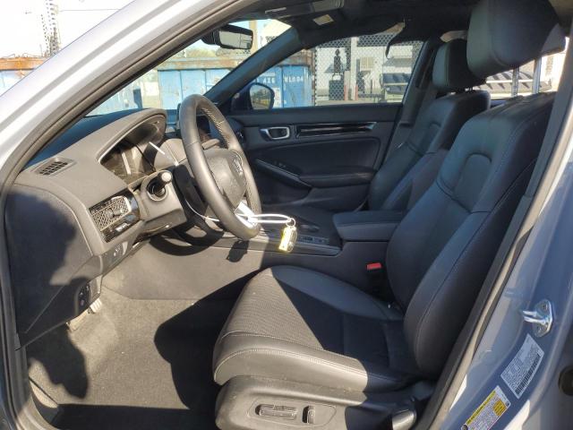 19XFL1H80PE006352 - 2023 HONDA CIVIC SPORT TOURING GRAY photo 7