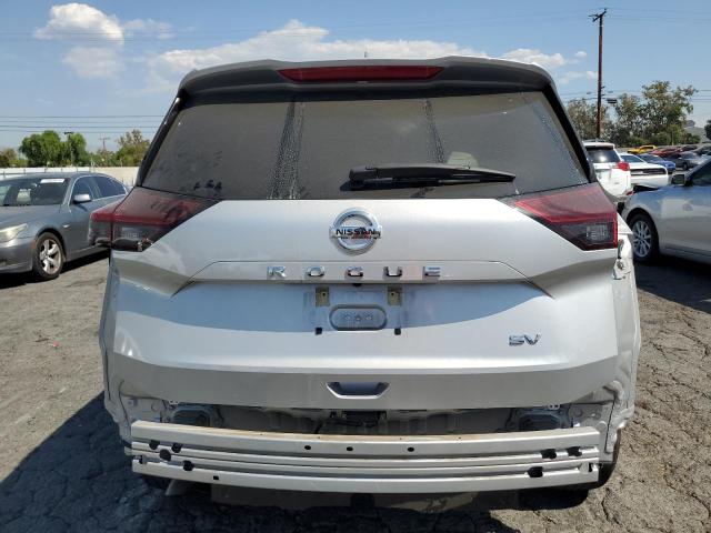 5N1AT3BA6MC785451 - 2021 NISSAN ROGUE SV SILVER photo 6