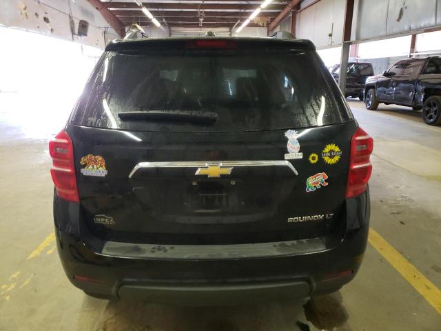 2GNALCEK6G6226866 - 2016 CHEVROLET EQUINOX LT BLACK photo 6