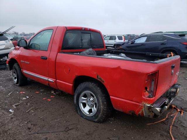 1D7HU16D95J596837 - 2005 DODGE RAM 1500 ST RED photo 2