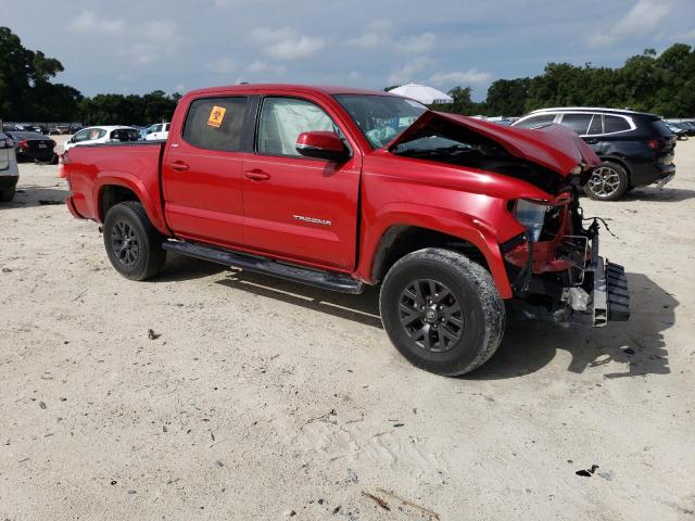 3TMAZ5CNXNM178968 - 2022 TOYOTA TACOMA DOUBLE CAB RED photo 4