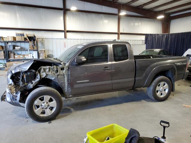 5TFTU4GN3FX064964 - 2015 TOYOTA TACOMA PRERUNNER ACCESS CAB GRAY photo 1