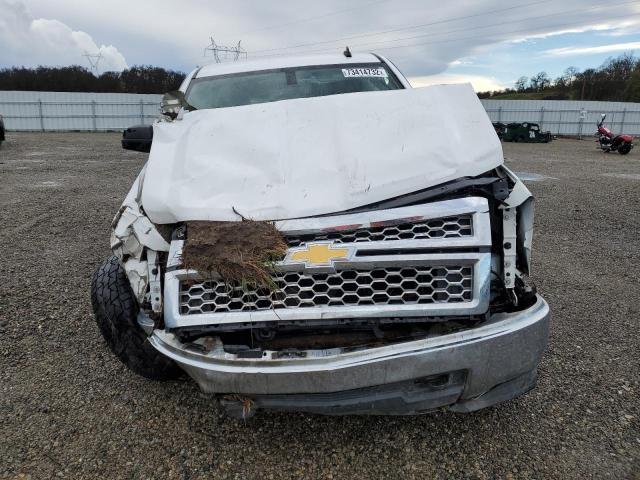 3GCUKRECXEG184529 - 2014 CHEVROLET silverado K1500 LT WHITE photo 5