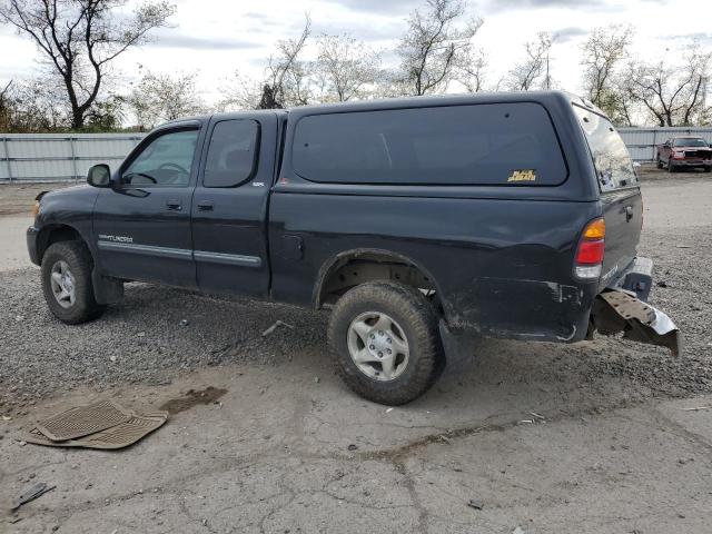5TBBN44154S434205 - 2004 TOYOTA TUNDRA ACCESS CAB SR5 BLACK photo 2