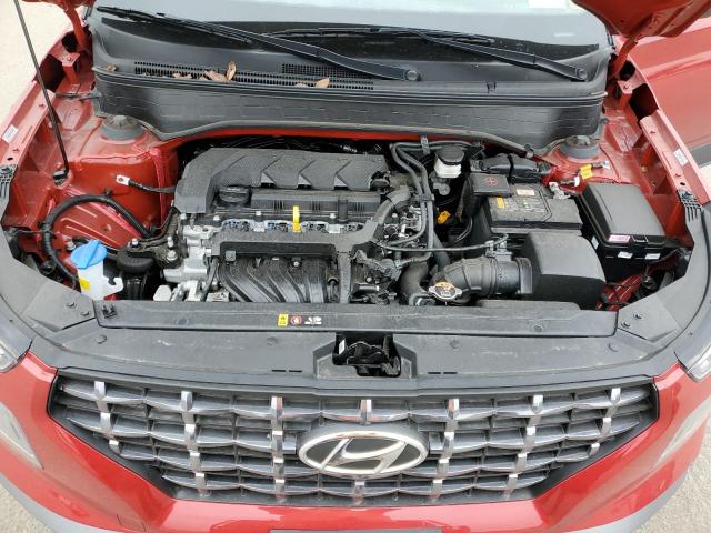 KMHRC8A39NU166003 - 2022 HYUNDAI VENUE SEL RED photo 11