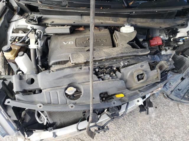 5N1DR2MN6KC598018 - 2019 NISSAN PATHFINDER S WHITE photo 11